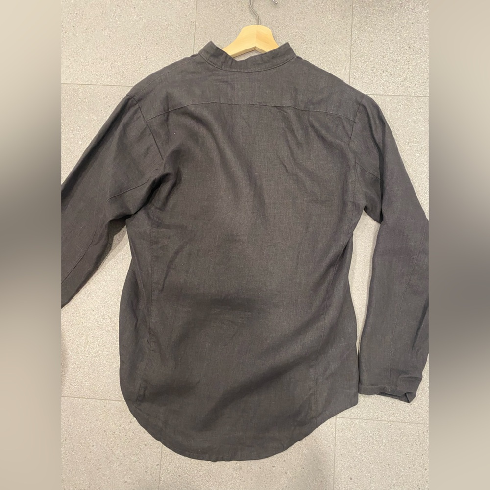 Cedar and vine womens linen shirt - Picture 3 of 4